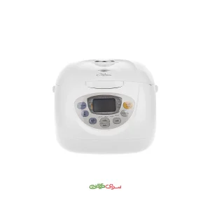 پلوپز دیجیتال 1.8 لیتری 8 نفره سفید پارس خزر مدل DMC-181P