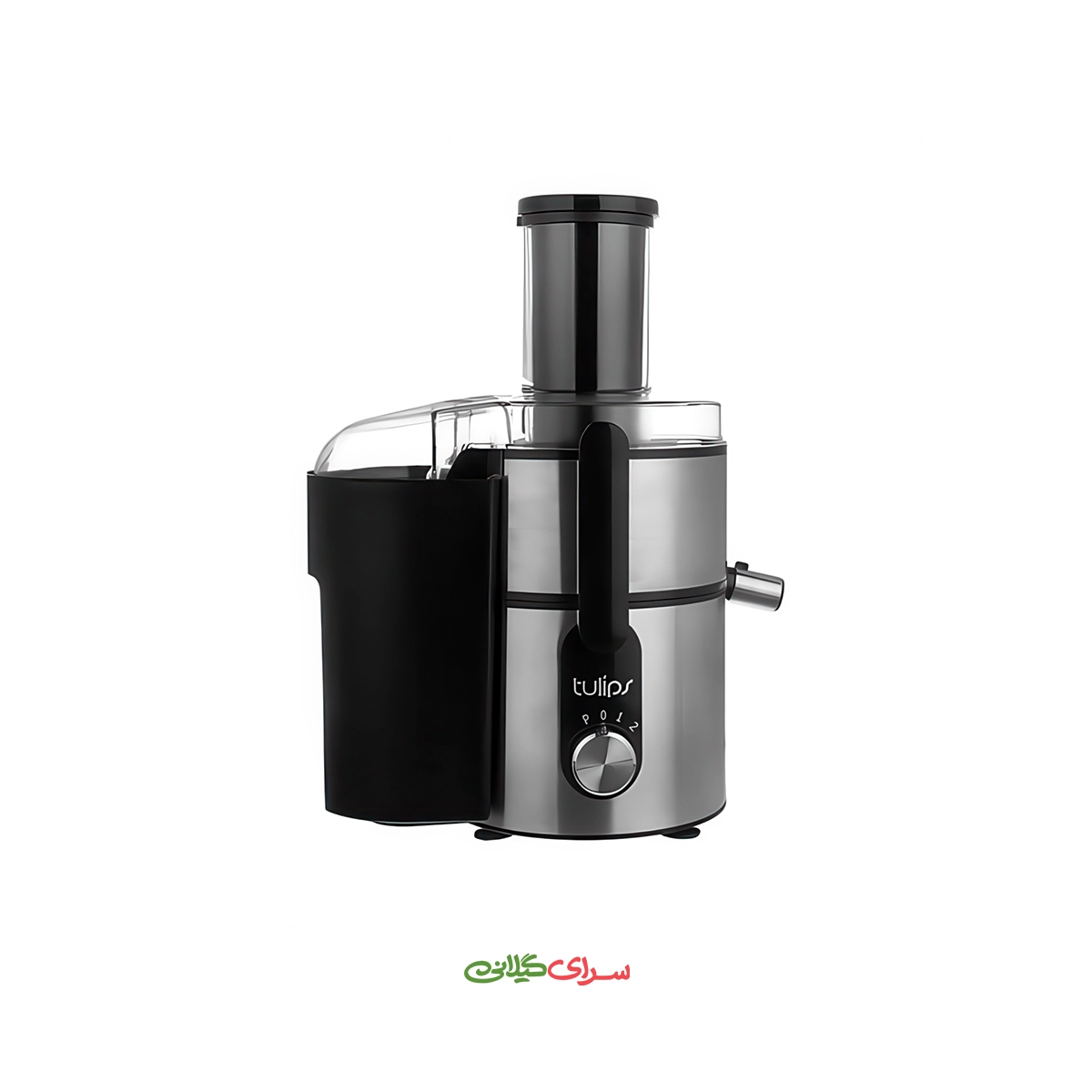 آبمیوه گیری 1.5 لیتری 4 کاره استیل مشکی تولیپس مدل FG-A480