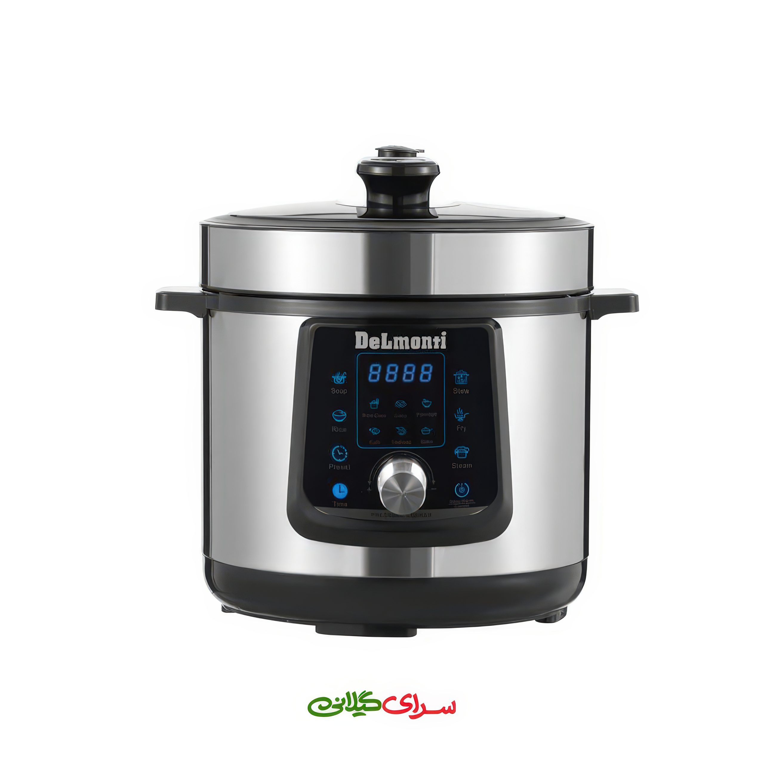 زود پز 6 لیتری دیجیتال 1000 وات 15 برنامه دلمونتی مدل DL890