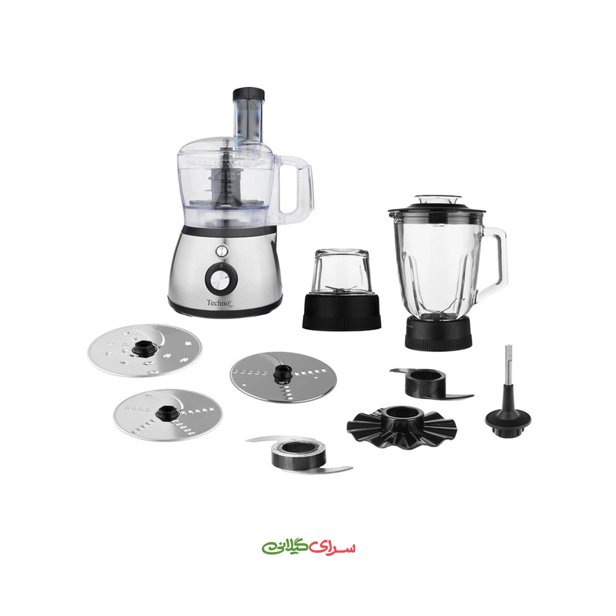 غذا ساز دیجیتال چند کاره 800 وات 1.5 لیتری تکنو مدل TE 851