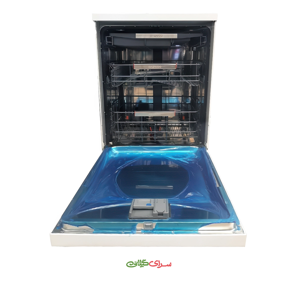 ماشین ظرفشویی 14 نفره 3 سبد لمسی سفید دوو مدل DW-200W