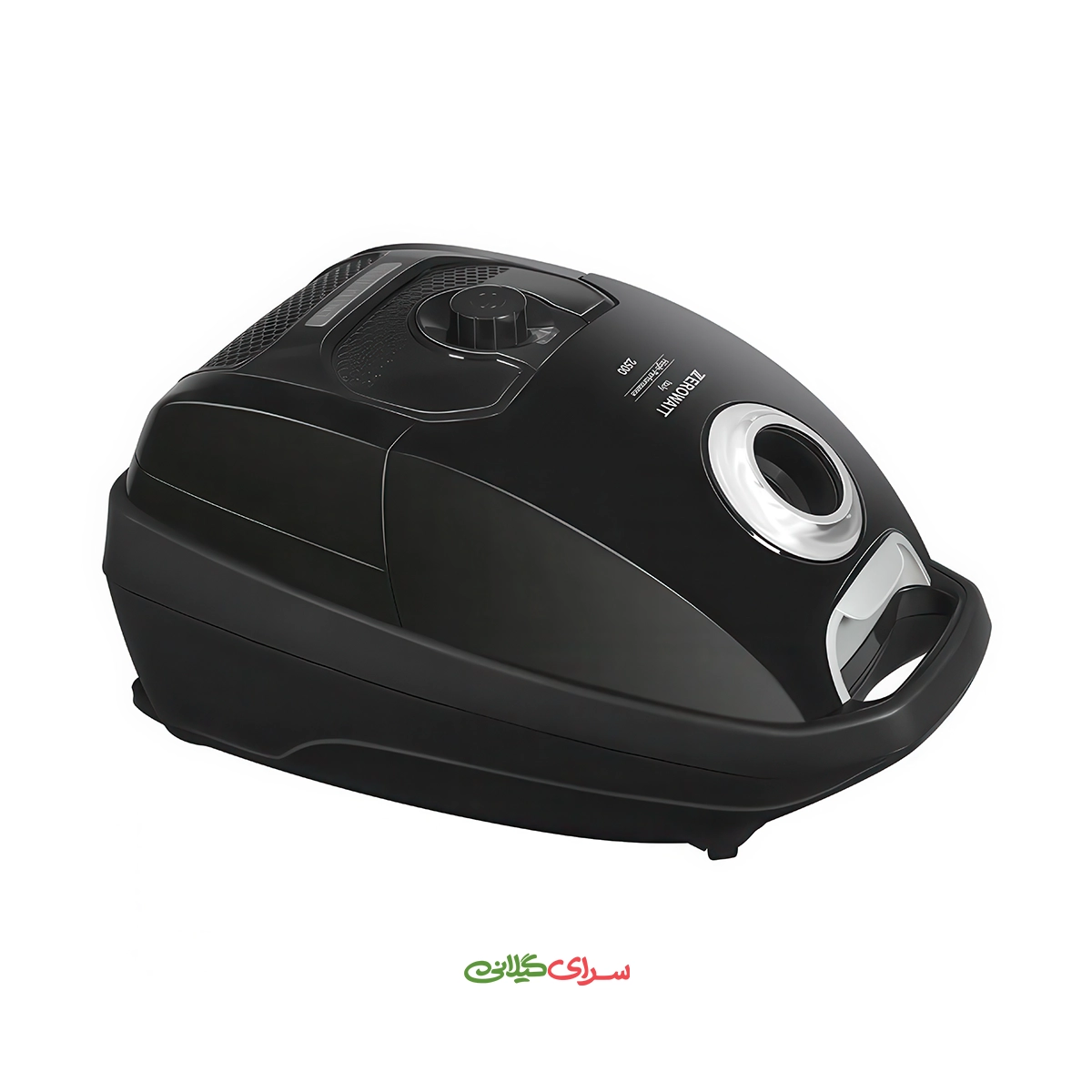 جارو برقی 2500 وات دیجیتال مشکی زیرووات مدل KZV-250-3G