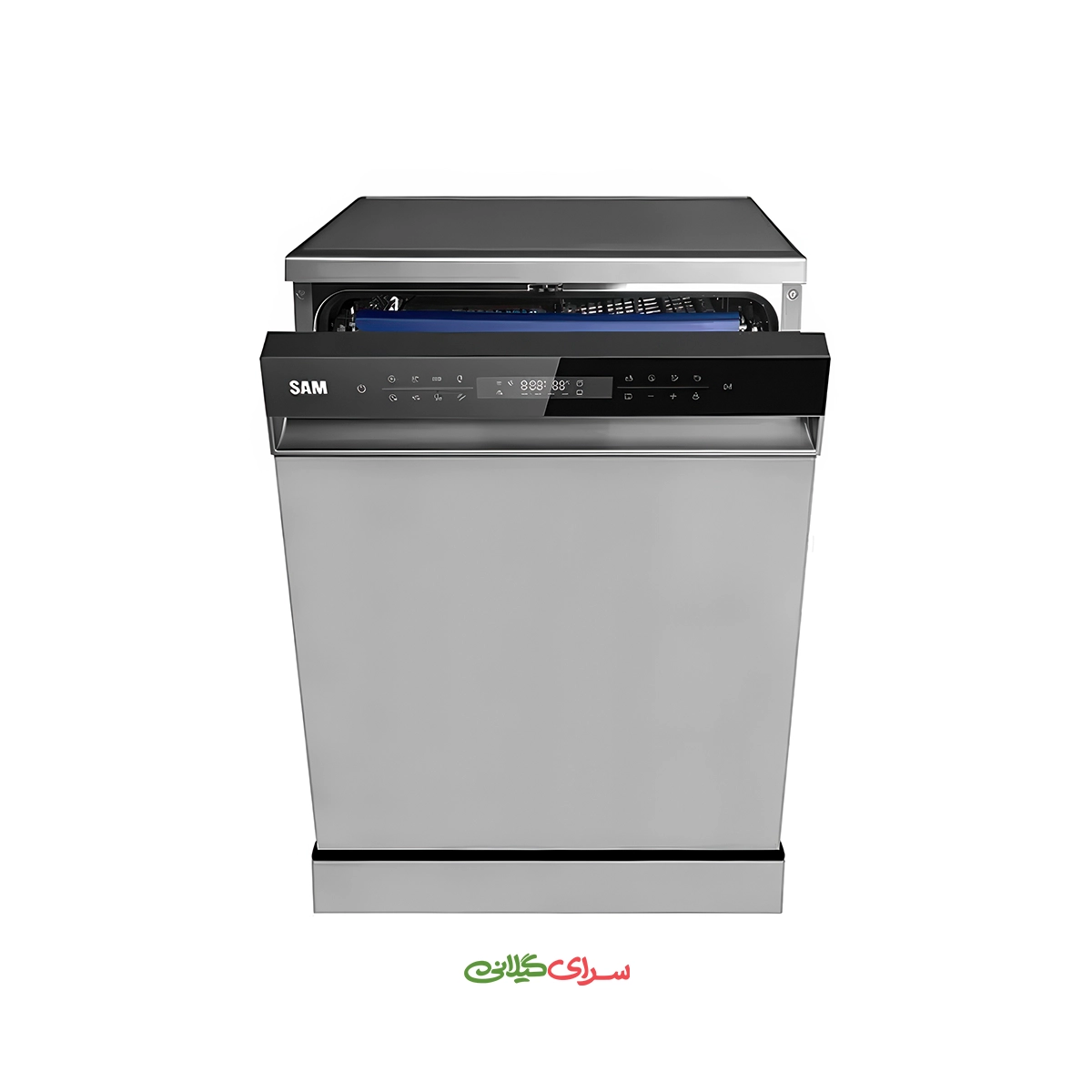 ماشین ظرفشویی 15 نفره 3 طبقه استیل سام مدل DW192ST