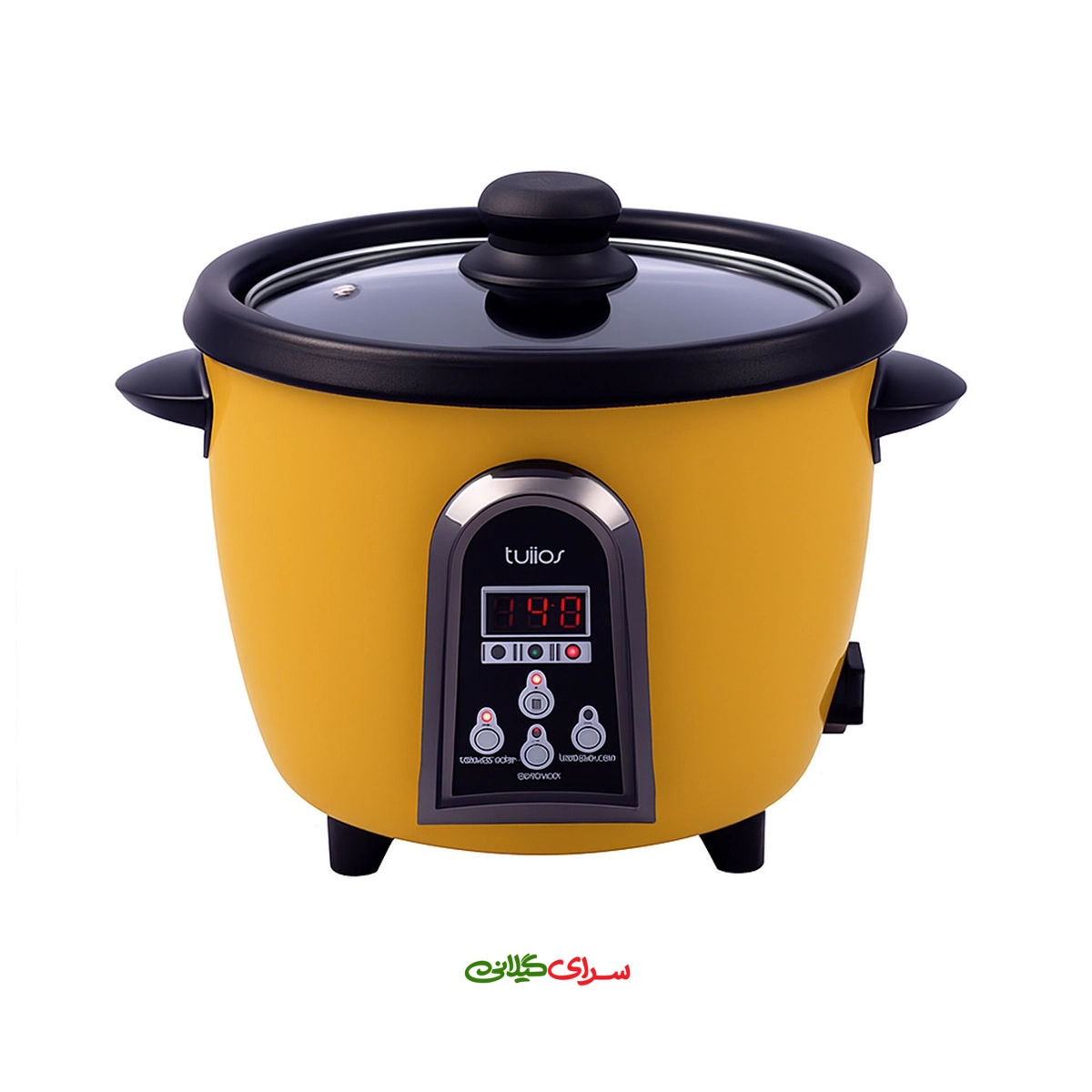 پلو پز 0.9 لیتری 4 نفره چند کاره صورتی تولیپس مدل RC - 440 - 4