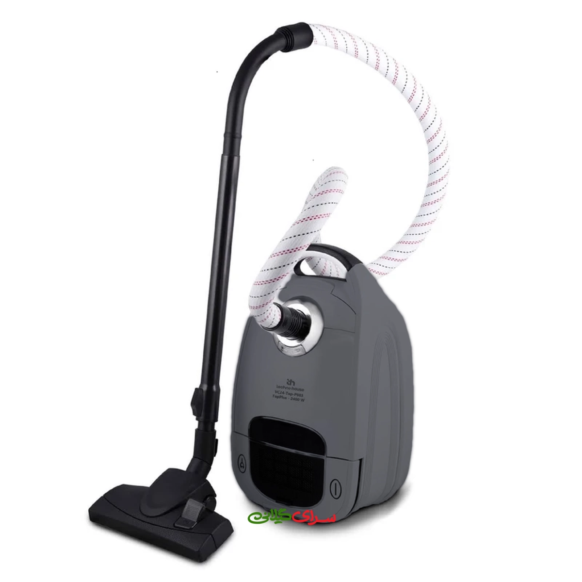 جارو برقی 2400 وات طوسی تکنوهاوس مدل VC24-TOP-P883