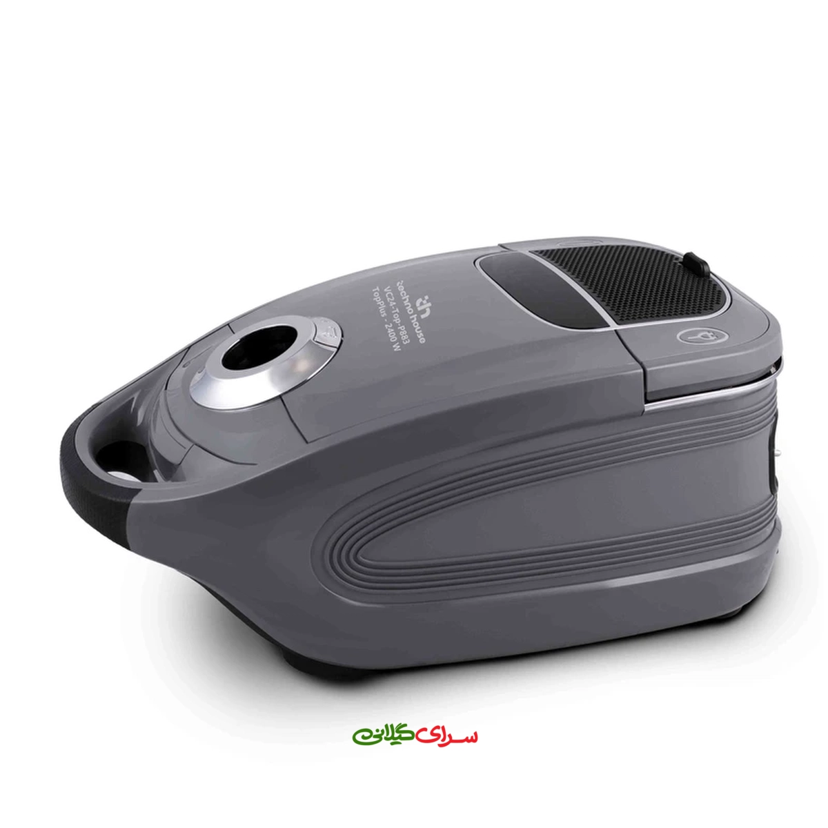 جارو برقی 2400 وات طوسی تکنوهاوس مدل VC24-TOP-P883