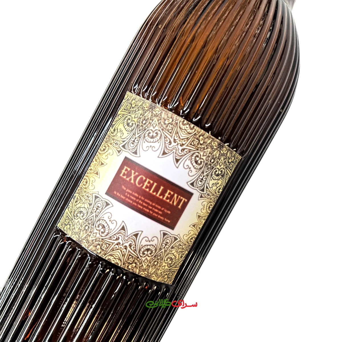 بطری شیشه ای 2 لیتری قهوه ای باتیس کد 308914