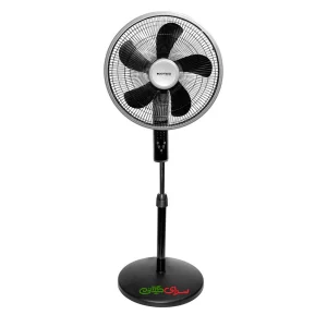 پنکه برقی ایستاده تایمر دار مشکی دومنا مدل DF60