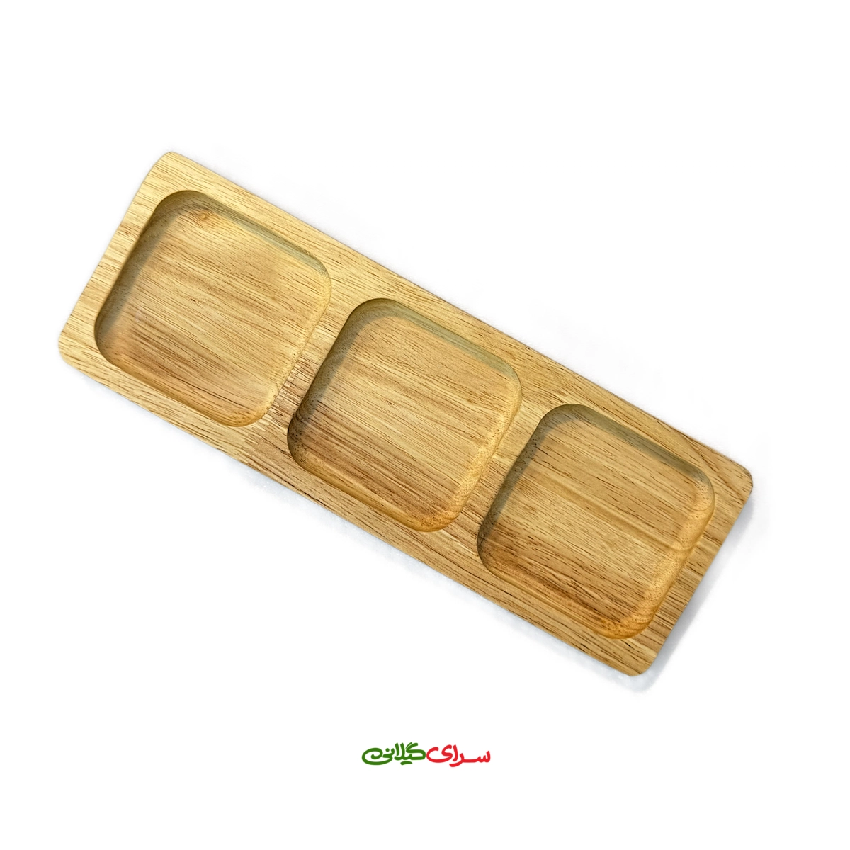اردو خوری چوبی 3 خانه نایس وود کد 305630