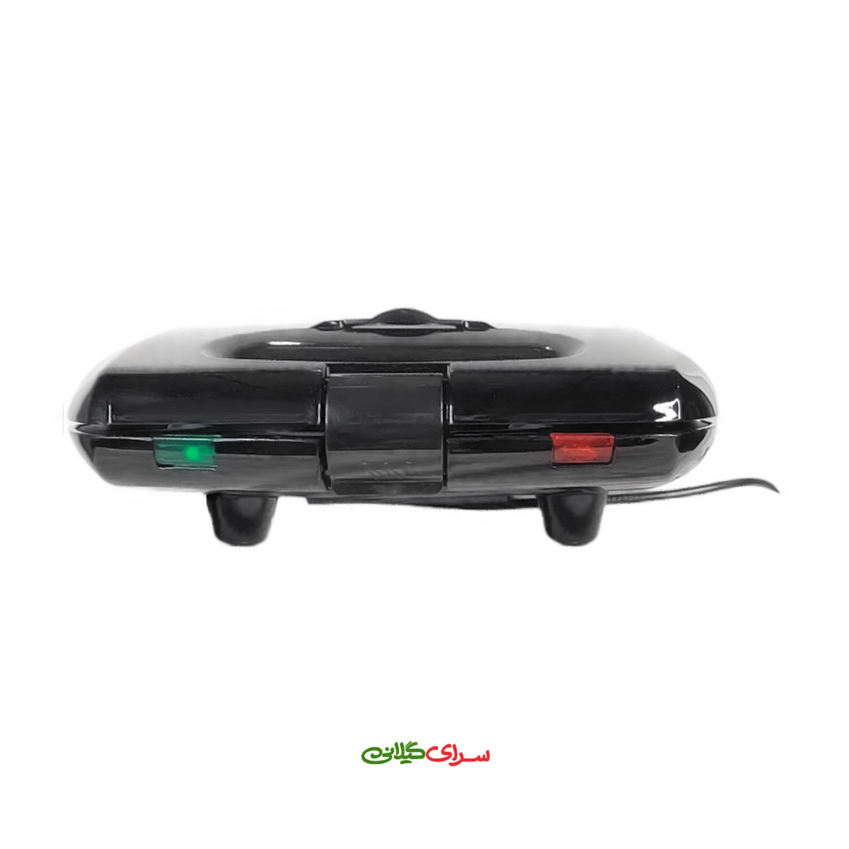 ساندویچ ساز 1300 وات 4 خانه چند کاره استیل مشکی زولینگن مدل 671