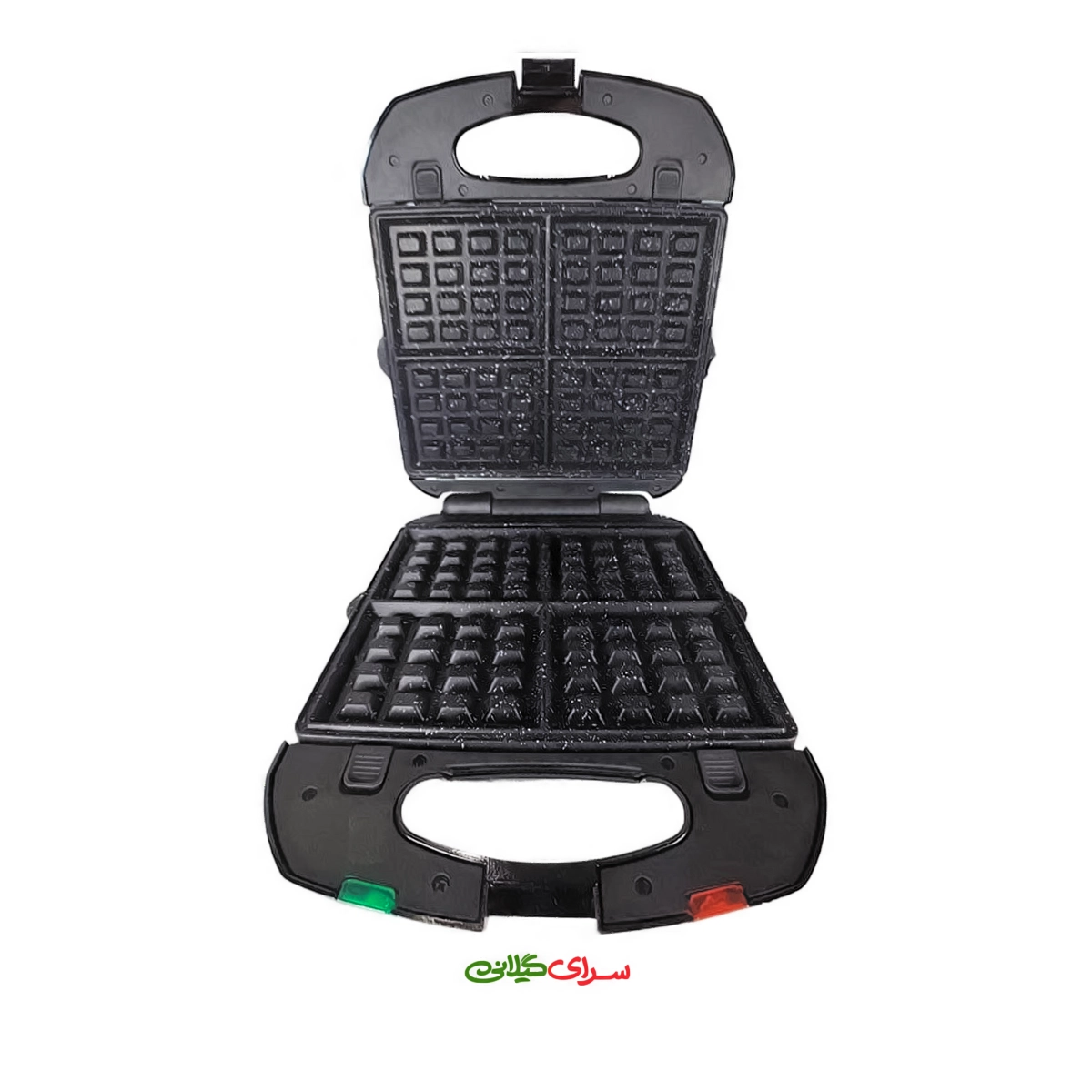 ساندویچ ساز 1300 وات 4 خانه چند کاره استیل مشکی زولینگن مدل 671