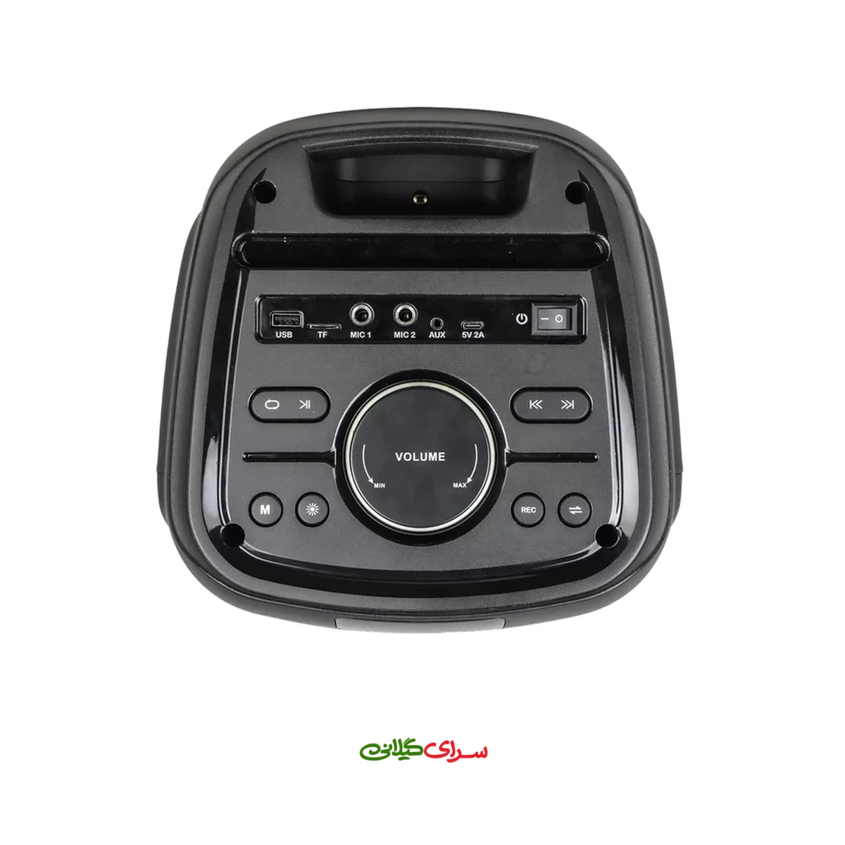 اسپیکر شارژی بلوتوثی دو ساب 6.5 اینچ میکرو لب مدل TONB-64