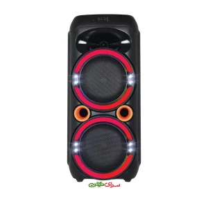 اسپیکر شارژی بلوتوثی دو ساب 6.5 اینچ میکرو لب مدل TONB-64