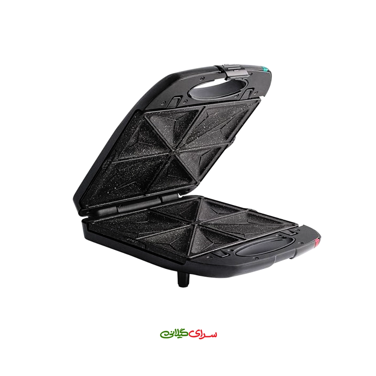 ساندویچ ساز چهارتایی 1200 وات صفحه چدنی بوکر مدل SM 402