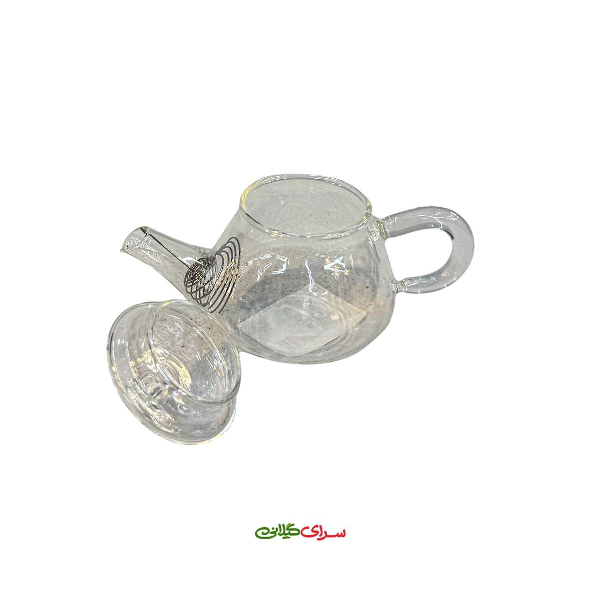 قوری پیرکس 900 میلی لیتر درب چوبی هپی هوم کد 306250