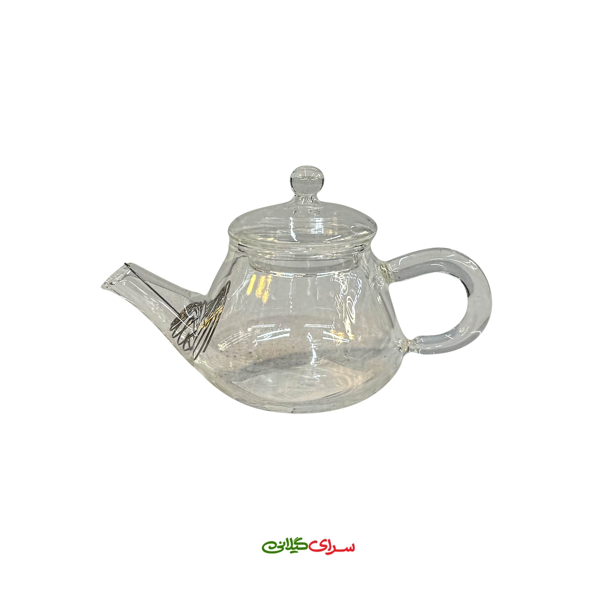 قوری پیرکس 900 میلی لیتر درب چوبی هپی هوم کد 306250