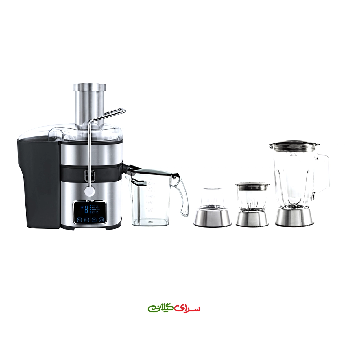آبمیوه گیری 1.5 لیتری 4 کاره تکنو مدل TE-315