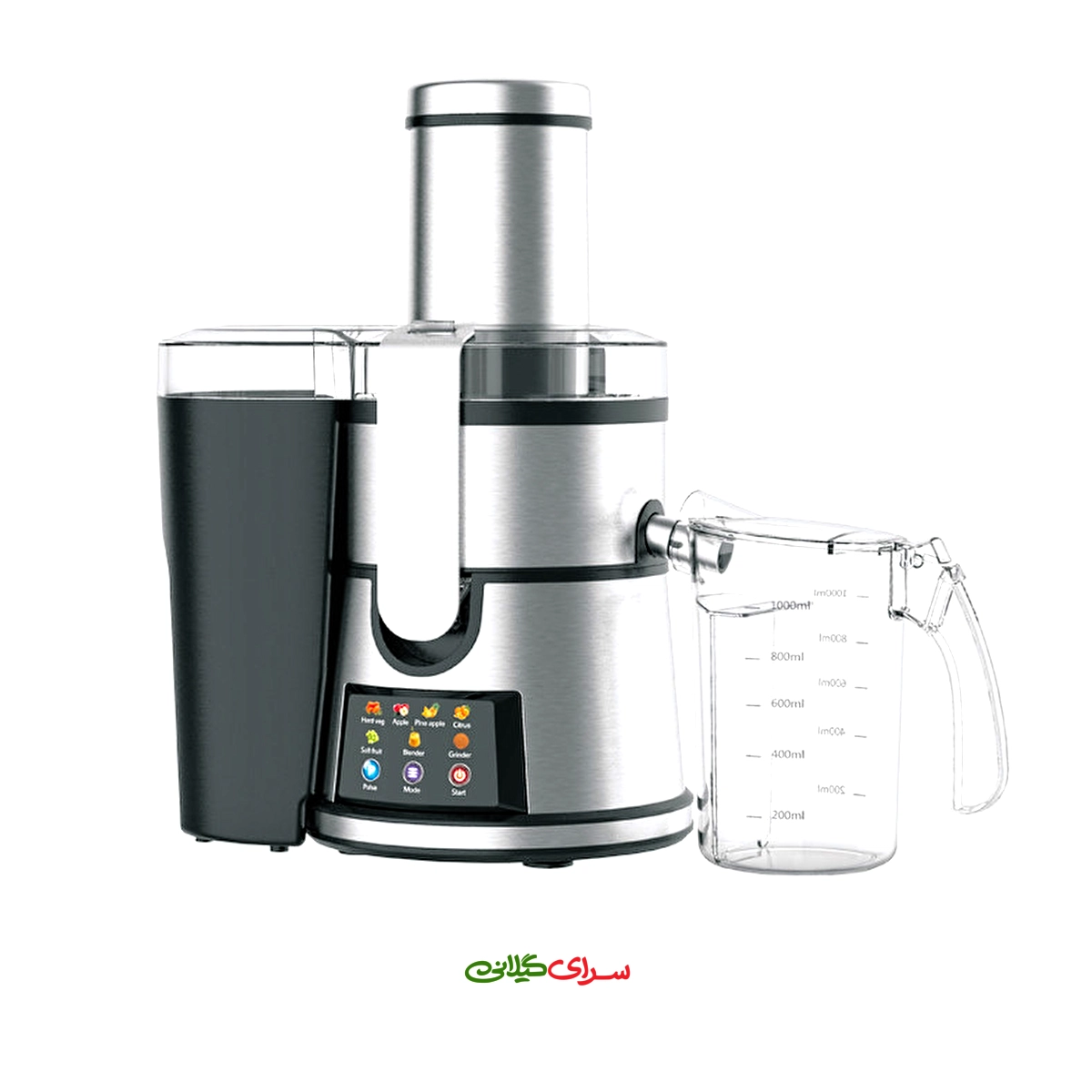 آبمیوه گیری تک کاره 800 وات 5 سرعته ابکازو مدل FJ-1212