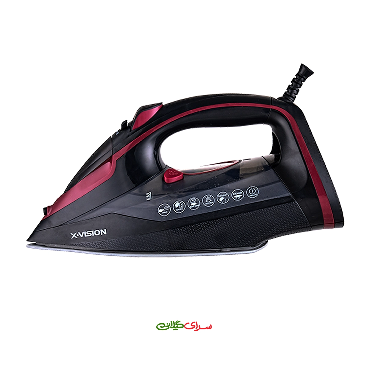 اتو بخار 3100 وات کفی نانو سرامیک ایکس ویژن مدل SW-629B