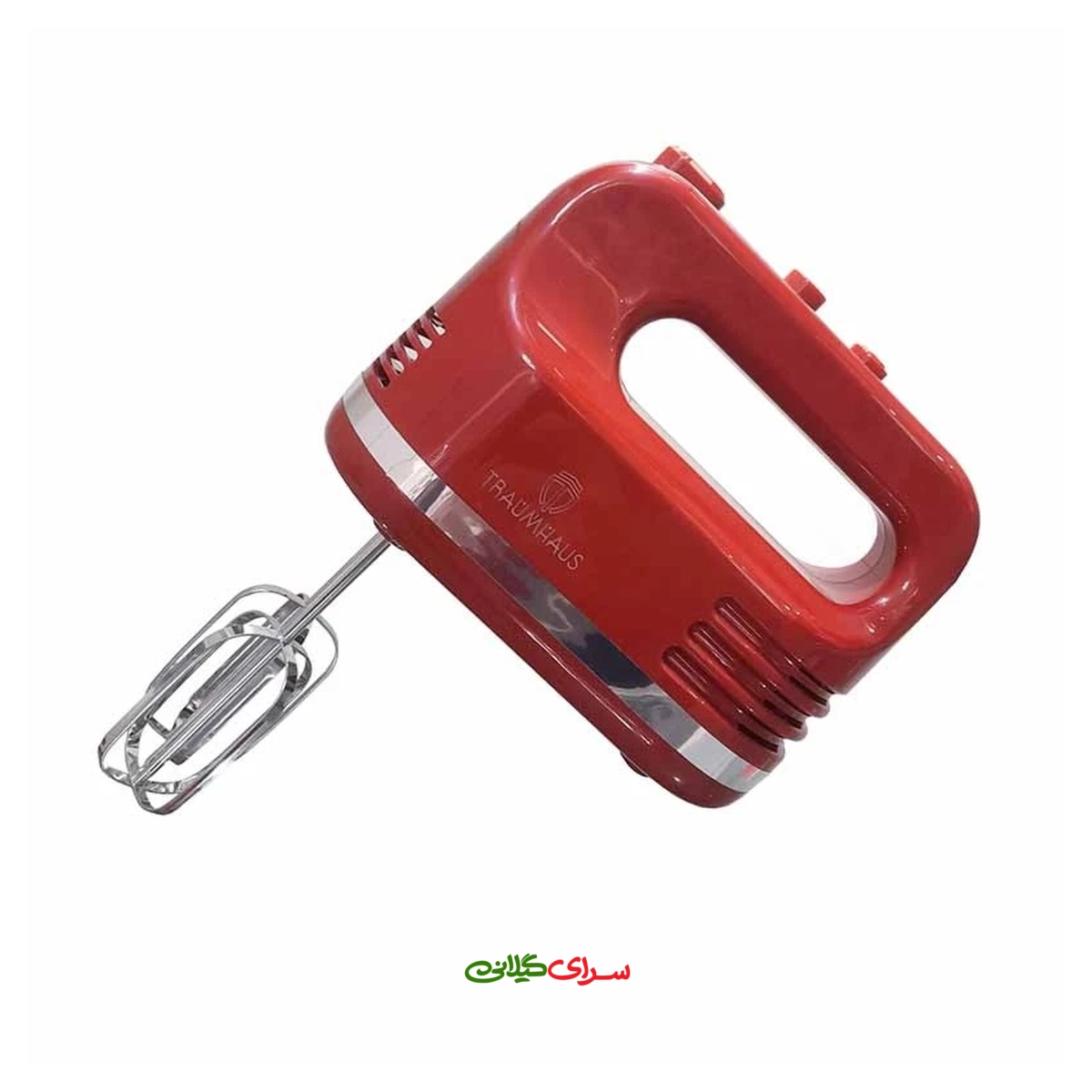 همزن برقی 2 سر 5 سرعته قرمز ترام هاوس مدل HB-49405