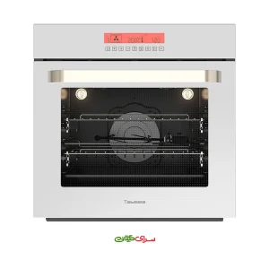 فر برقی تو کار صفحه لمسی ریموت دار سفید تایسز مدل TBE6_3402