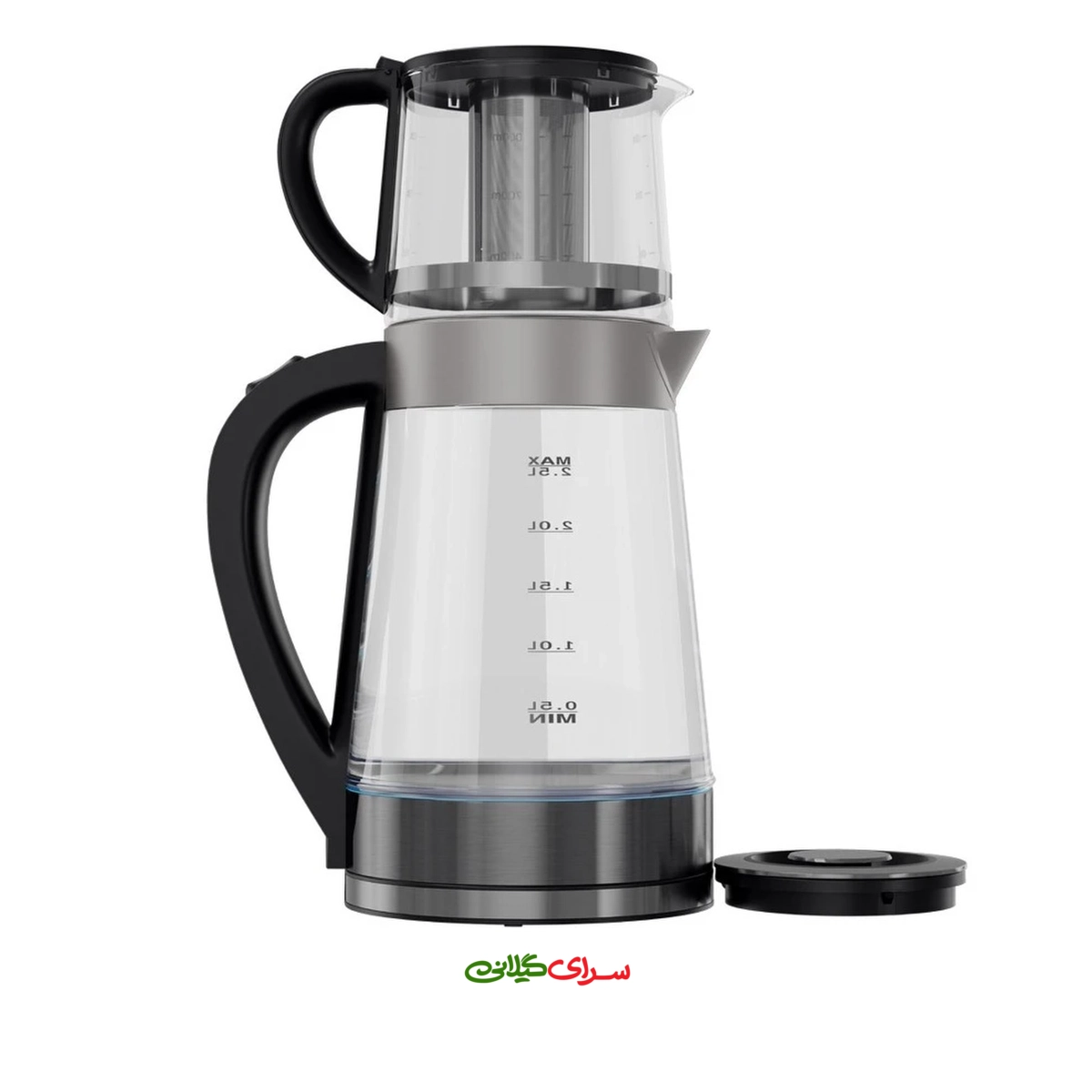 چای ساز رو همی 1.7 لیتری پیرکس تکنو مدل TE936