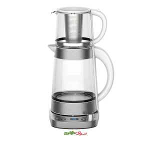 چای ساز رو همی 1.7 لیتری پیرکس سفید ترام هاوس مدل TS10173