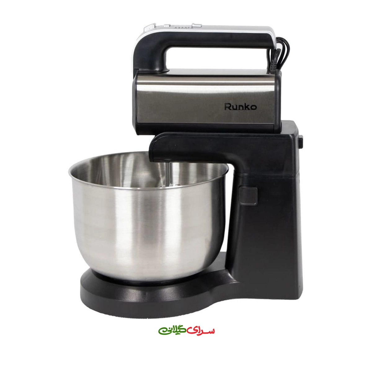 همزن برقی کاسه دار 2 سر 3 لیتری مشکی رانکو مدل RK-505