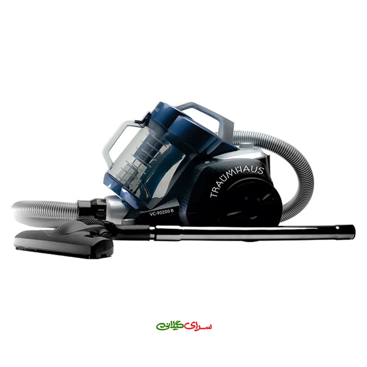 جارو برقی 1800 وات بدون کیسه ترام هاوس مدل VC 90200 B