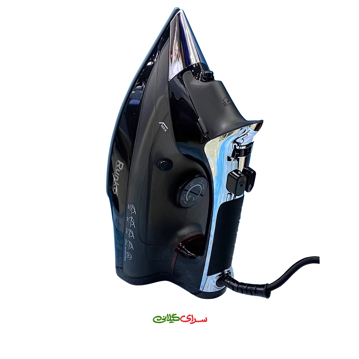 اتو بخار 2200 وات آبی مشکی کفی سرامیک رانکو مدل RK-810
