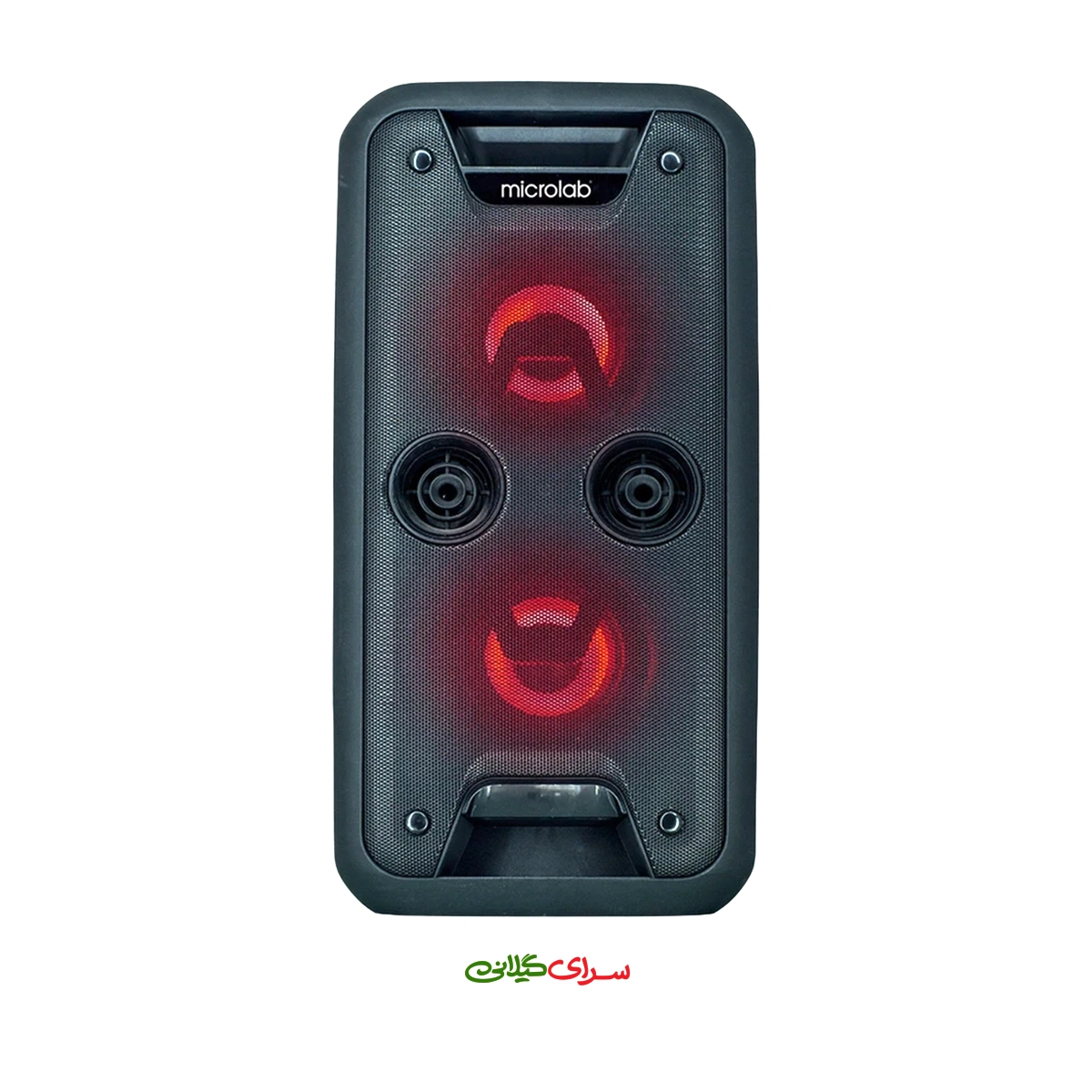 اسپیکر شارژی بلوتوثی مشکی RGB میکرولب مدل BT-560