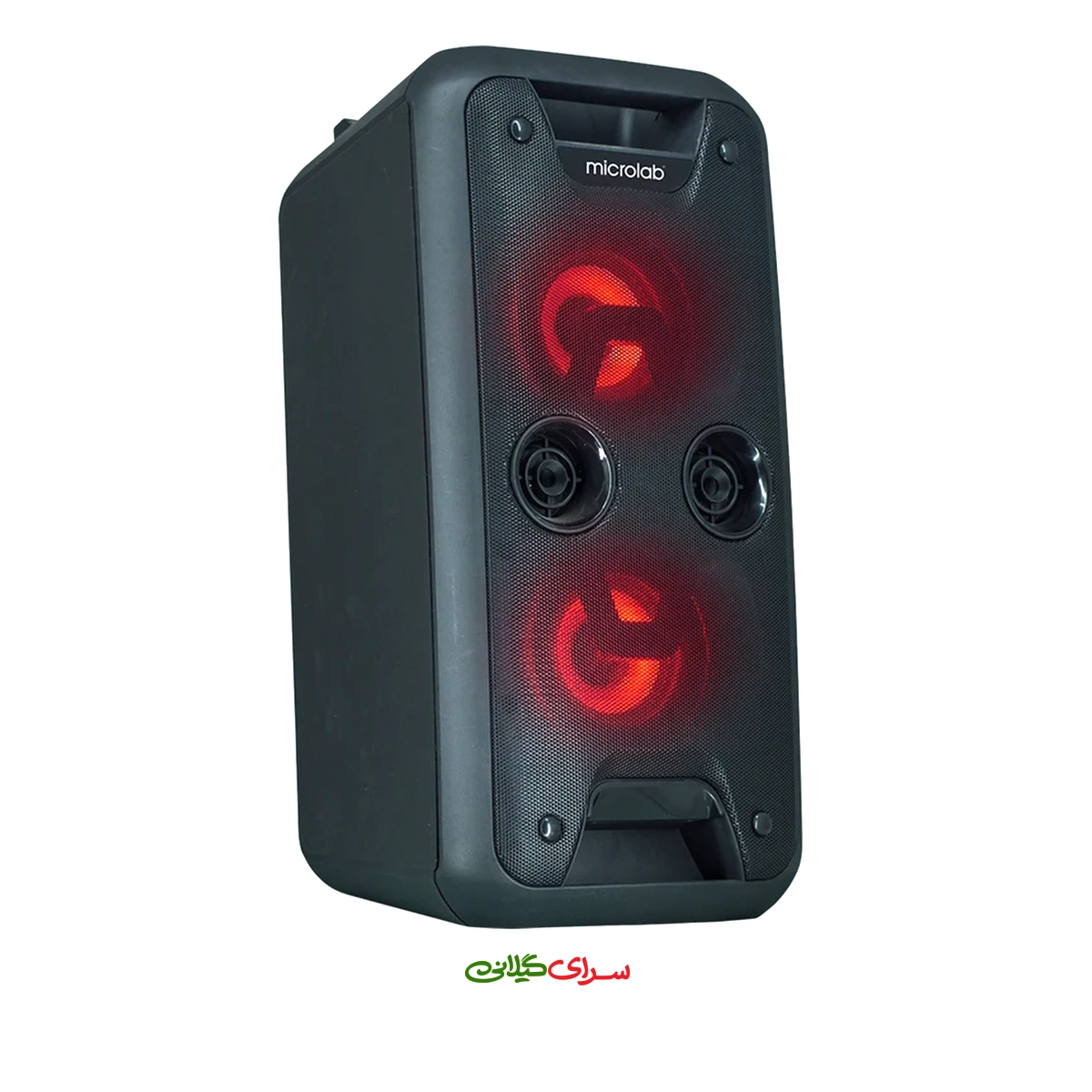 اسپیکر شارژی بلوتوثی مشکی RGB میکرولب مدل BT-560