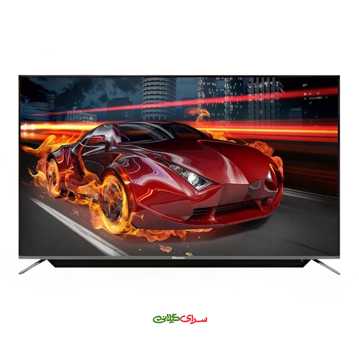 تلویزیون هوشمند 65 اینچ LED 4K ULTRA HD بویمن مدل JAEX6100UWS-R