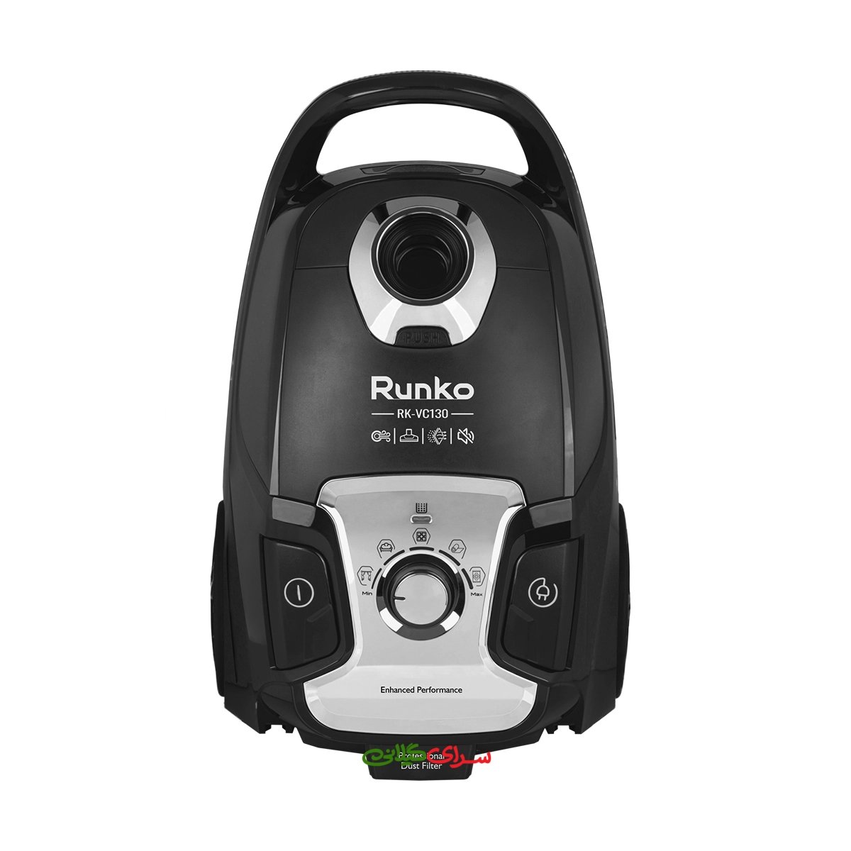 جارو برقی 2400 وات مشکی کروم رانکو مدل RK130