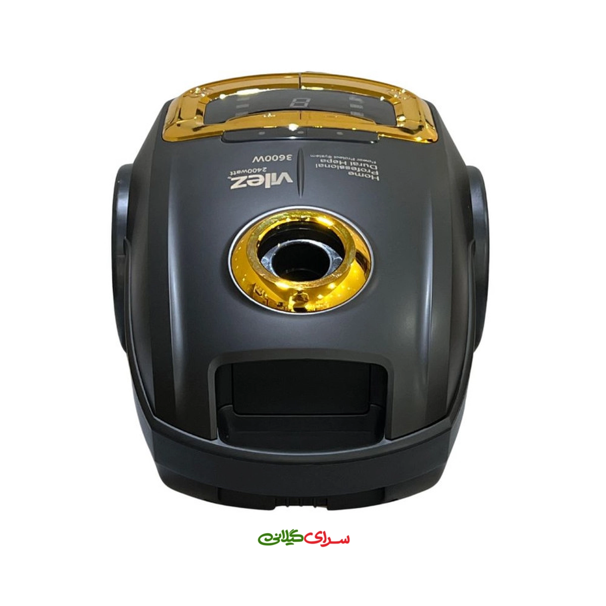 جارو برقی 3600 وات مشکی طلایی ویلز مدل VL-3600