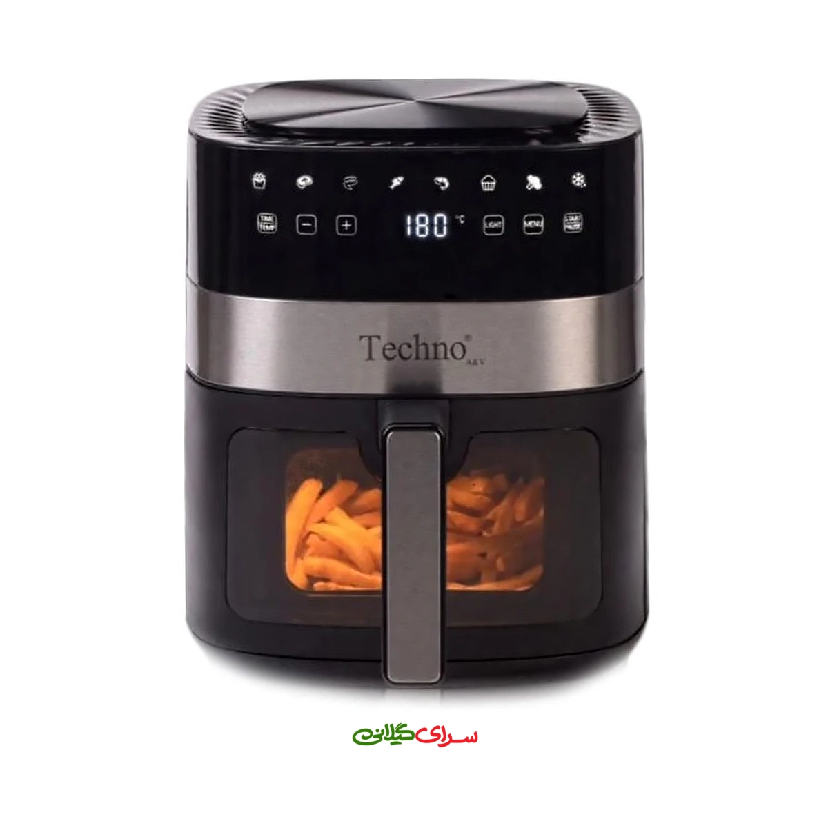 سرخ کن برقی رژیمی 6 لیتری المنتی تکنو مدل TE-454
