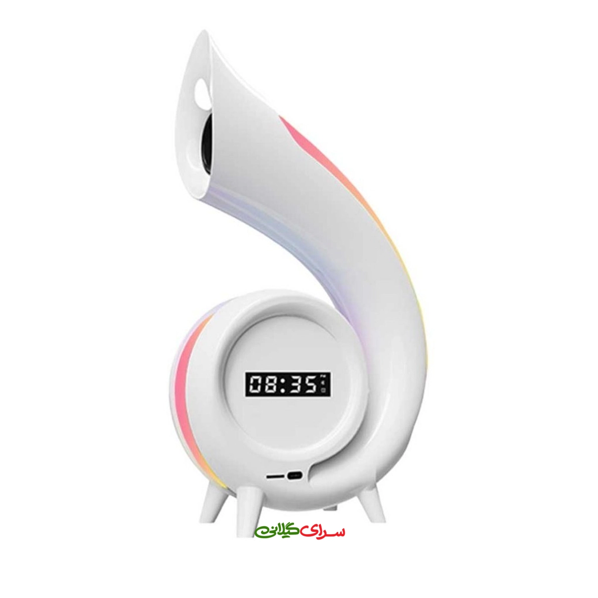 اسپیکر بلوتوثی قابل حمل سفید تسکو مدل TGIFT 5408