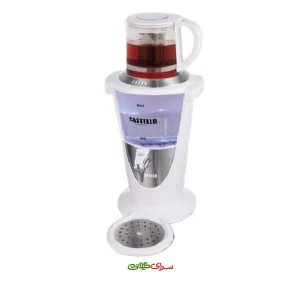 چای ساز روهمی پیرکس سماوری 2.5 لیتری سفید کاستلو مدل CL435