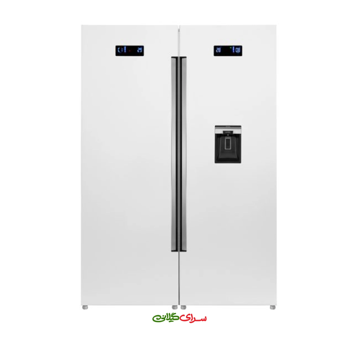 یخچال فریزر ساید بای ساید نو فراست سفید گرند مدل G31-G24 LW