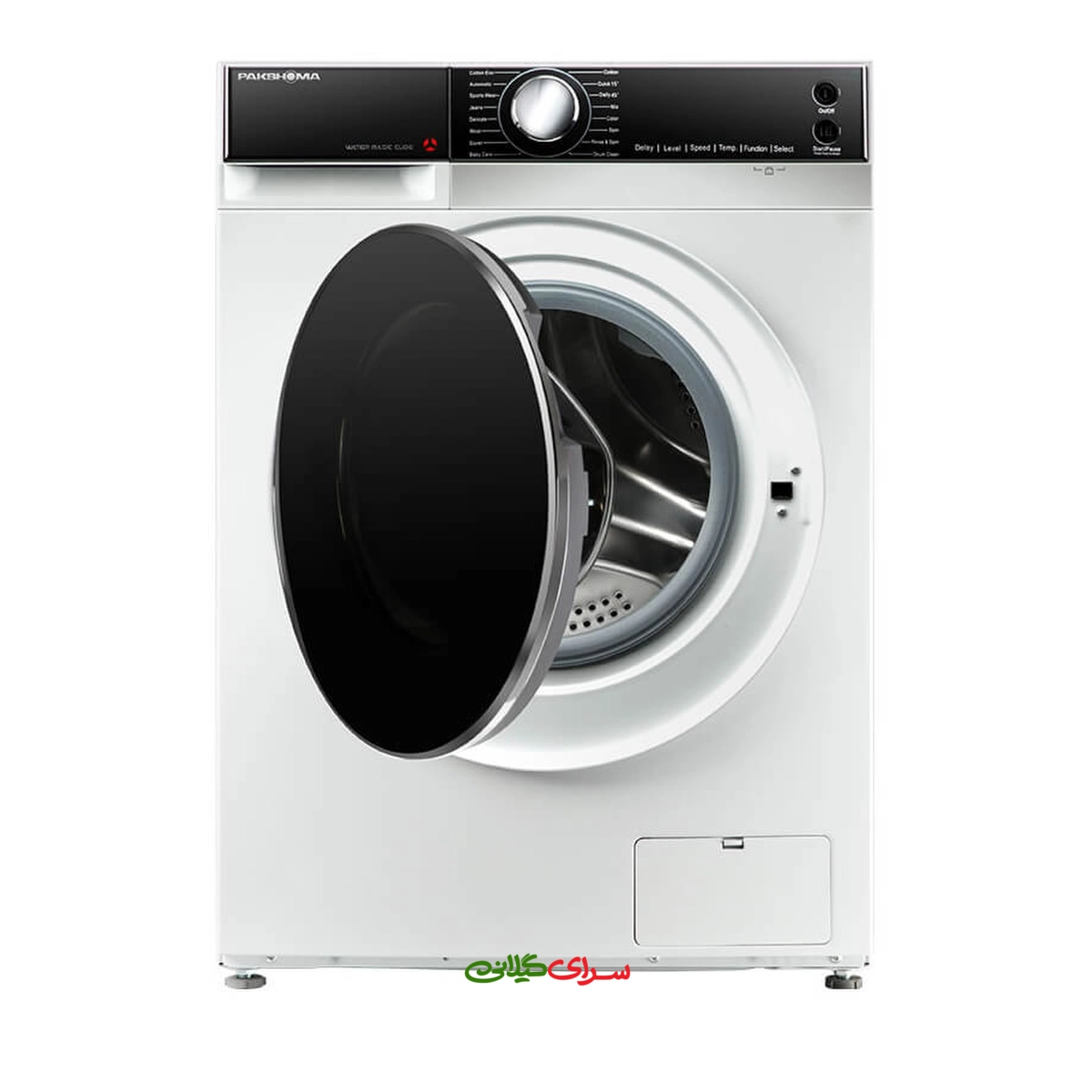 ماشین لباسشویی 8 کیلو گرمی اینورتر دار پاکشوما مدل BWF-40828