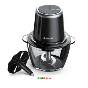 خردکن 0.6 لیتری 2 سرعته پیرکس مشکی اسنوا مدل SCP-Q500BK