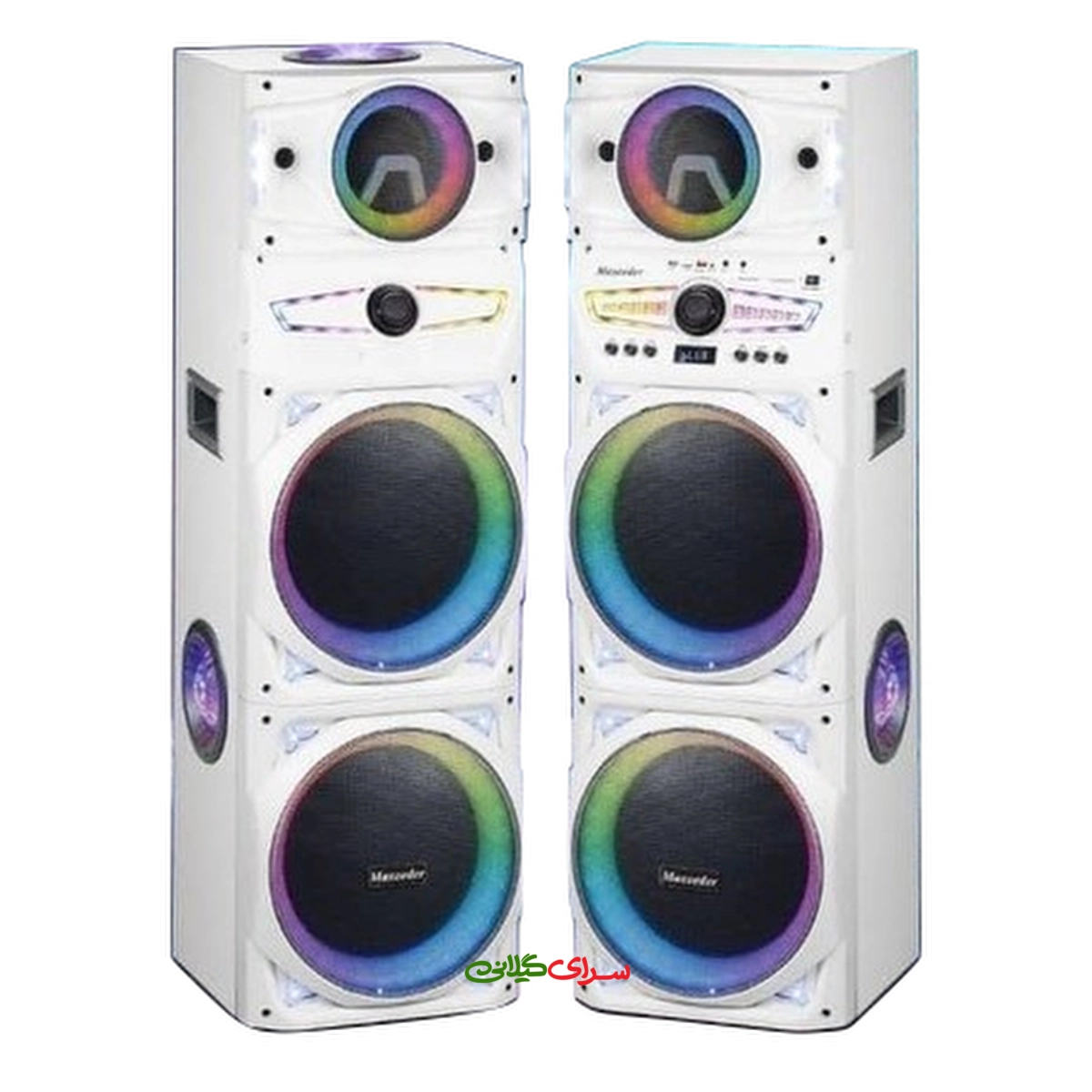 اسپیکر 4 ساب 12 اینچ LIGHT BALL سفید مکسیدر مدل CN 12E35