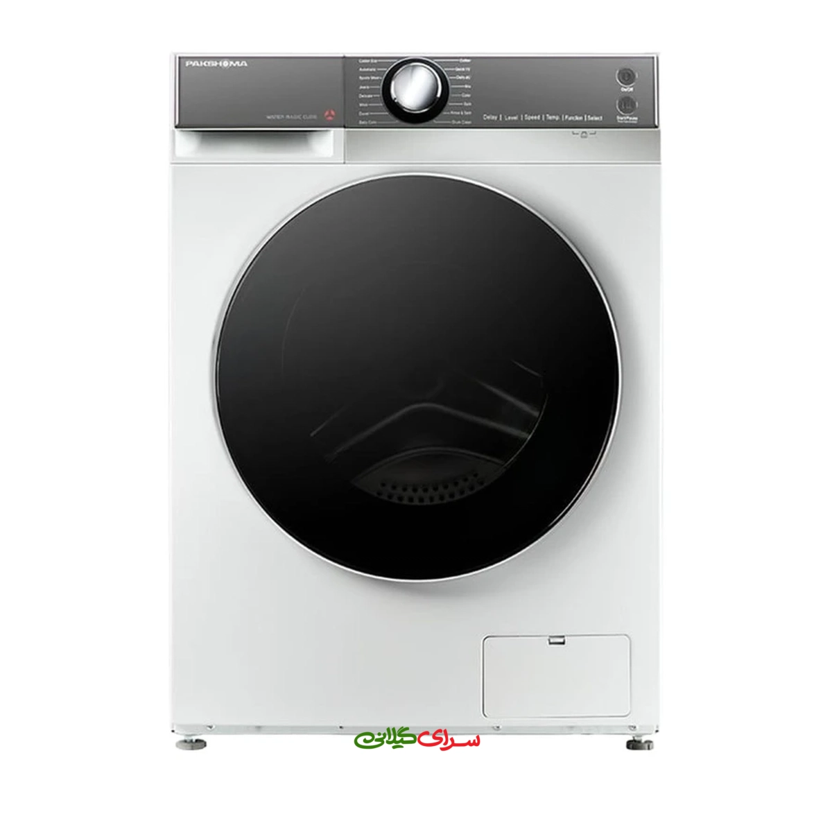 ماشین لباسشویی 9 کیلوگرمی اینورتر دار پاکشوما مدل BWF-40108