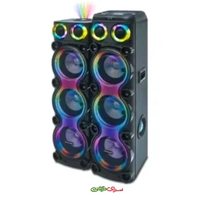 اسپیکر 6 ساب 10 اینچ LIGHT BALL ریموت دار مشکی مکسیدر مدل PG-1061