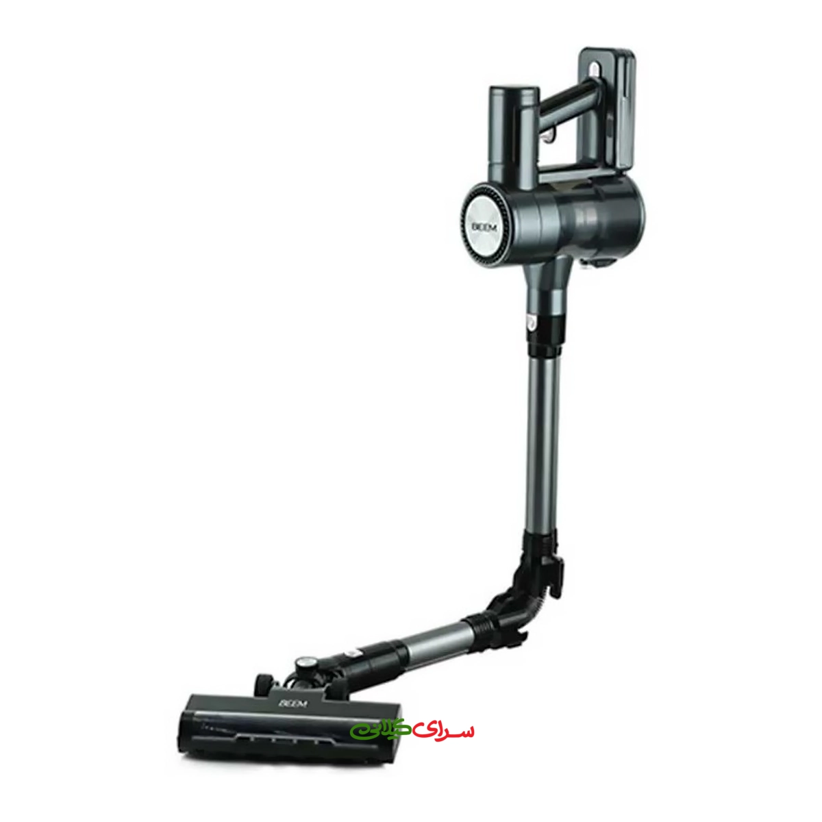 جارو شارژی ایستاده 350 وات مشکی خاکستری بیم مدل DUSTREX 40201