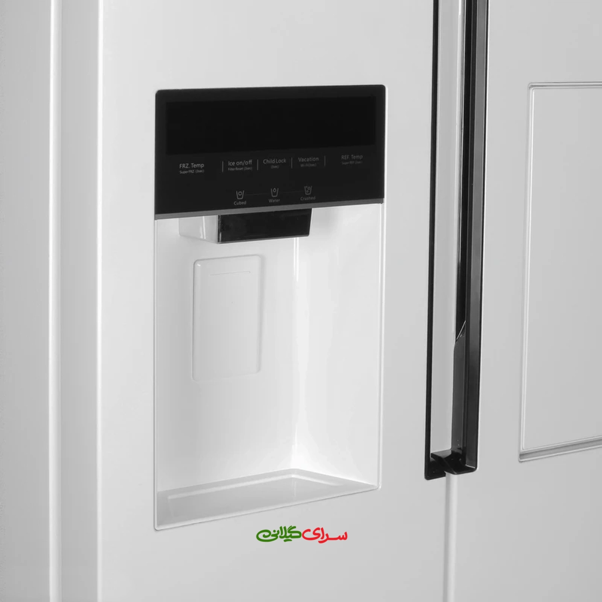 یخچال فریزر ساید بای ساید 35 فوت اسنوا مدل هارمونی S2DI-L310W