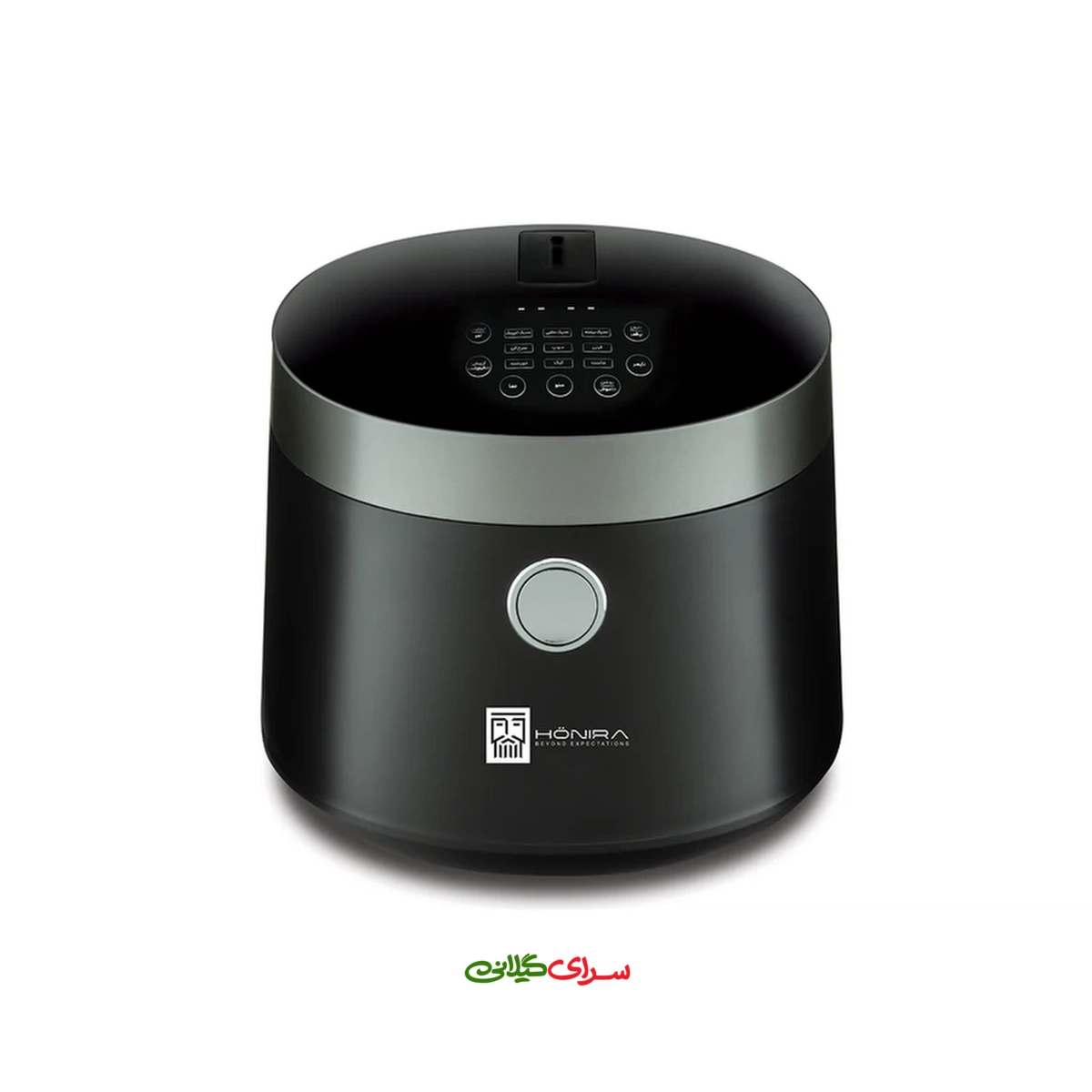 پلوپز 4 لیتری 10 نفره چندکاره مشکی هونیرا مدل RCK-394