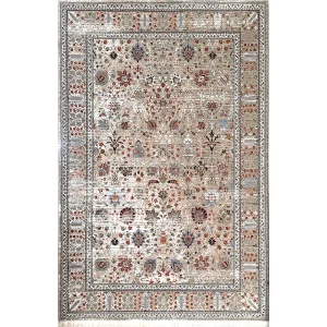 فرش ماشینی اکرلیک ارشام طرح سلطان آباد 1200 شانه تراکم 3600 کد 100229