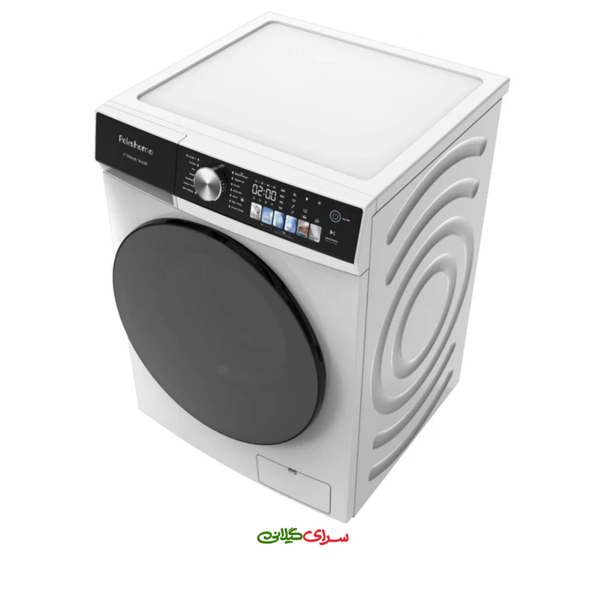 ماشین لباسشویی 9 کیلوگرمی سفید پاکشوما مدل Q9W