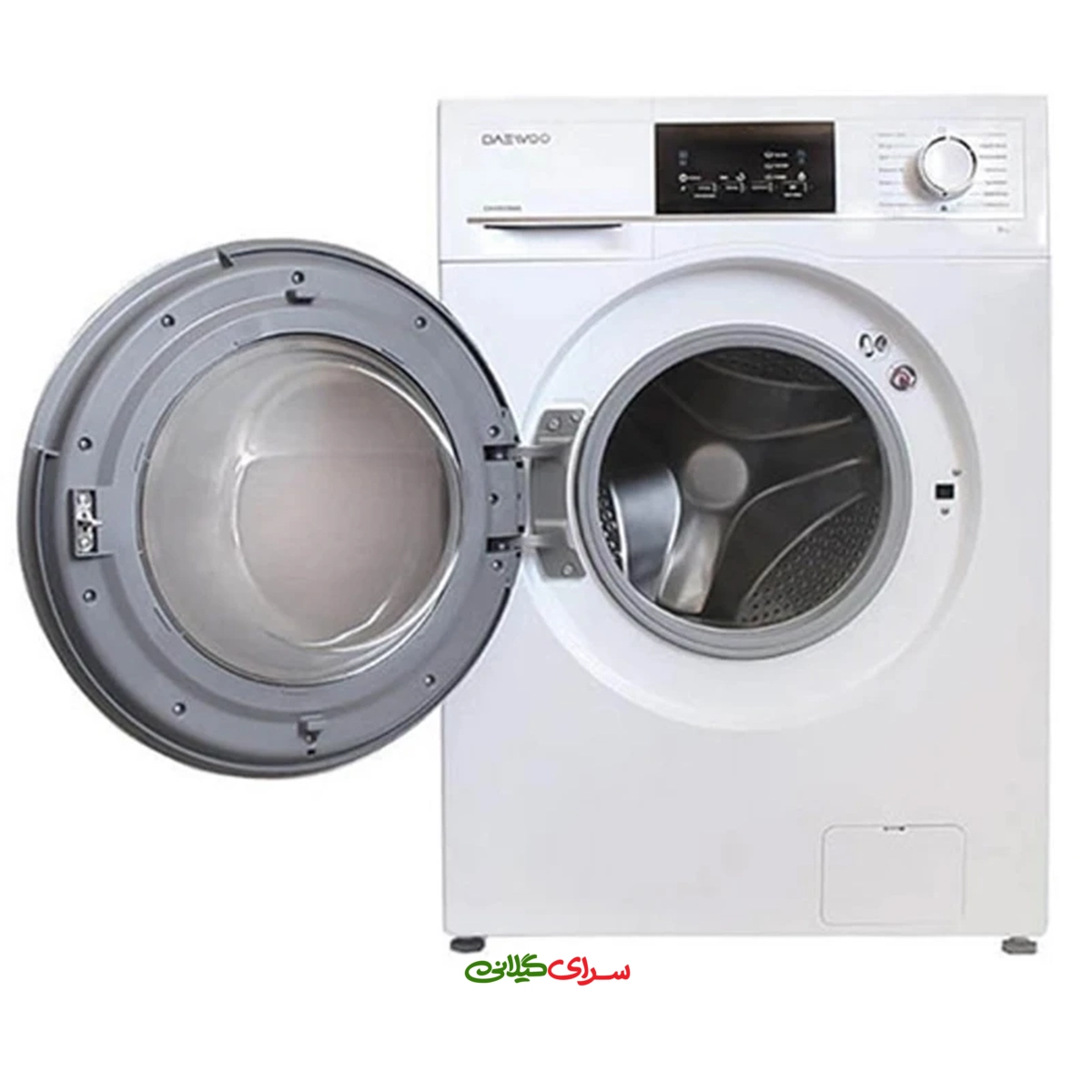 ماشین لباسشویی 8 کیلو گرمی DIRECT DRIVE اینورتر دار سفید دوو مدل LM-840W